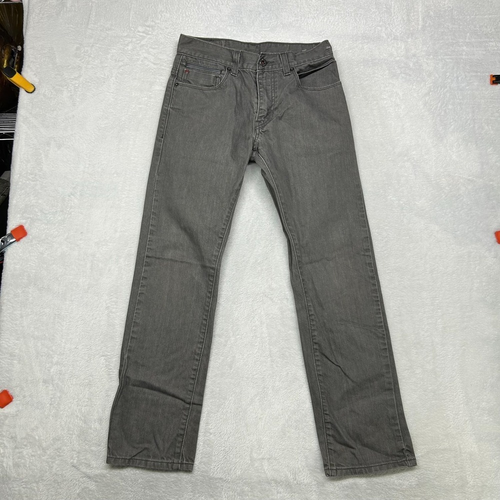 Levi's 511 Skinny Jeans Men's Gray Denim Pockets Low Rise Zip‎ Fly - 27X26.5